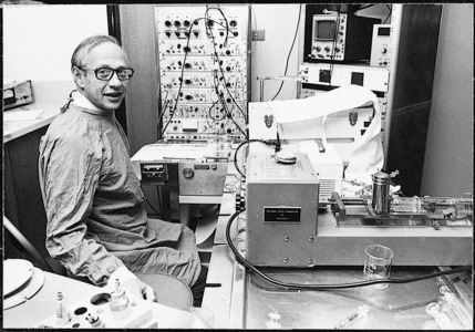 Paul Korner at work, Copyright held by image owner
