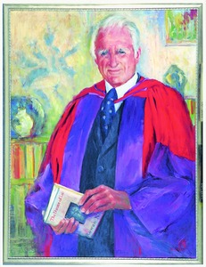 Portrait of Rowan Nicks by artist Wendy Gollan, Copyright University of Sydney