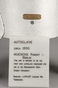 Autoclave c1930