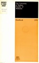Faculty of Medicine Handbook 1974