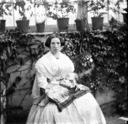 Nurse with baby, 'Entally House', Hadspen near Launceston.