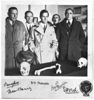 Edward Ford and unidentified colleagues, 1936.