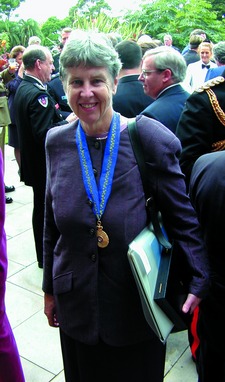 Ann Sefton at Government House