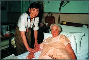 Susan Pond on last ward rounds, 1996