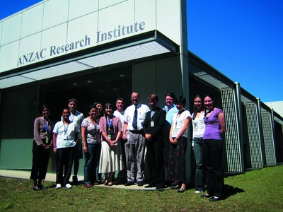 Garth Nicholson and team