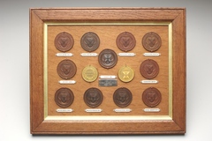 Academic Medals awarded to Professor Anderson Stuart 1875-82