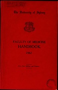 Faculty of Medicine Handbook 1962