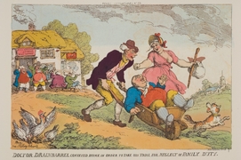 Dr Drainbarrel by Rowlandson